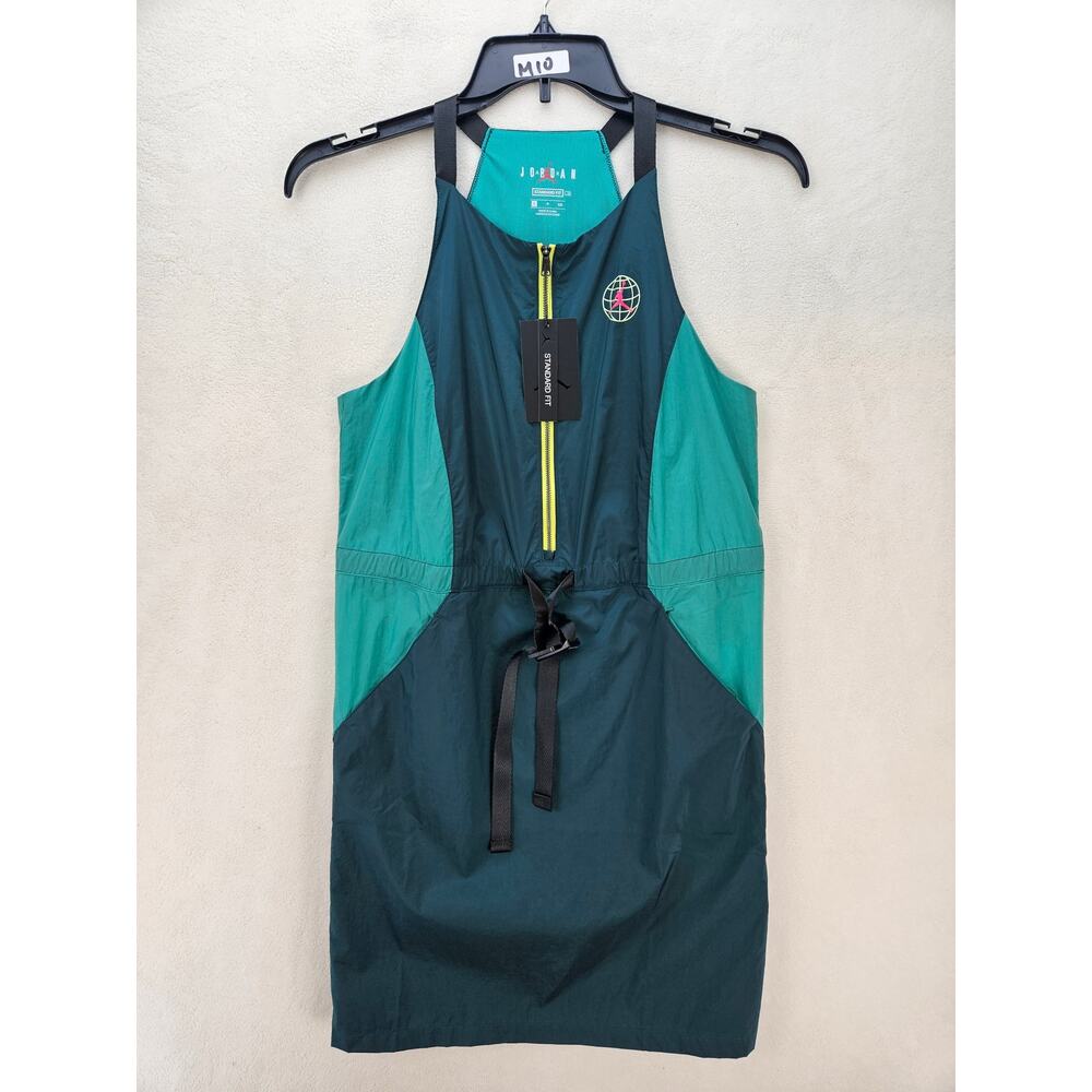 NIKE AIR JORDAN WOMEN'S SMALL UTILITY FLIGHT DRESS DARK ATOMIC TEAL DD0188-300